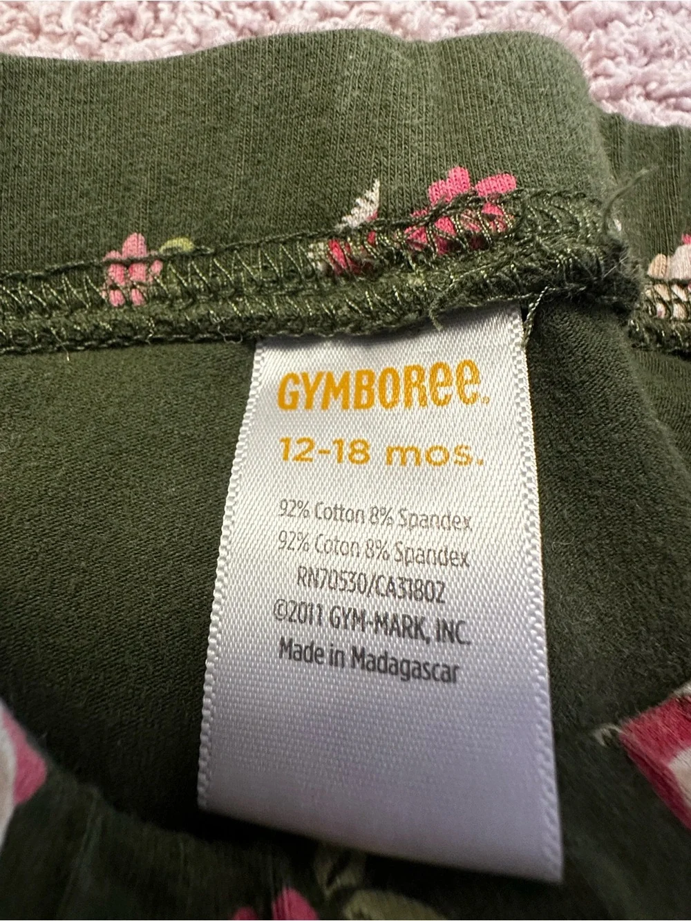 🦉 Vintage Gymboree Owl Holiday Top & Leggings Set 12-18M Christmas EUC